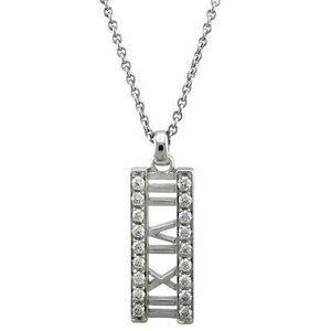Tiffany Atlas Necklace gold diamonds Co